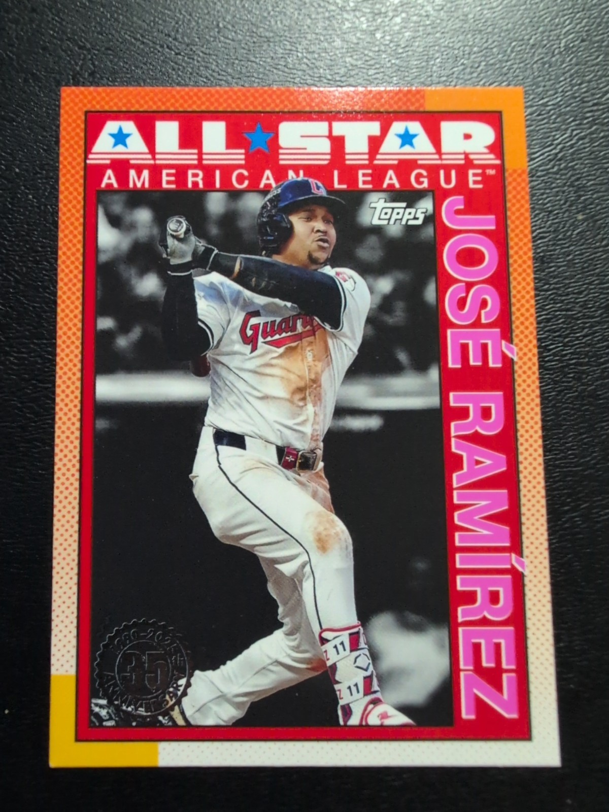 2025 Topps Series 2 American League All Star Jose Ramirez PINK VERSION #90AS-32