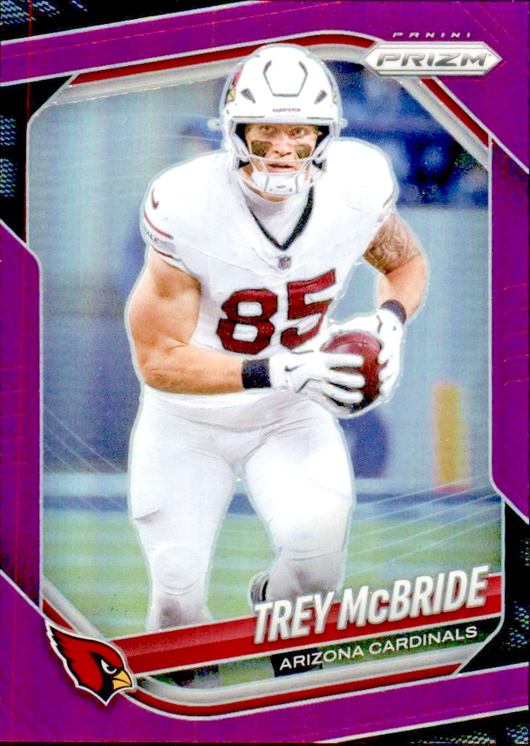 2025 Panini Prizm Purple Prizm Trey McBride #274 /125