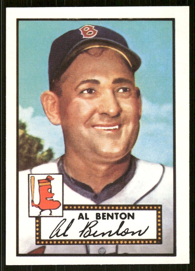 1983 Topps 1952 Reprints Series Al Benton #374 Boston Red Sox