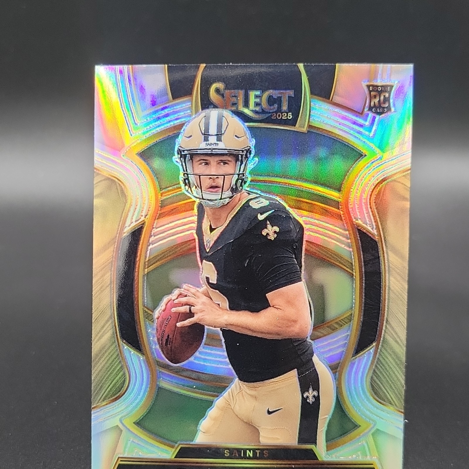 Select Concourse Prizm Silver #41 Tyler Shough New Orleans Saints 2025 Rookie