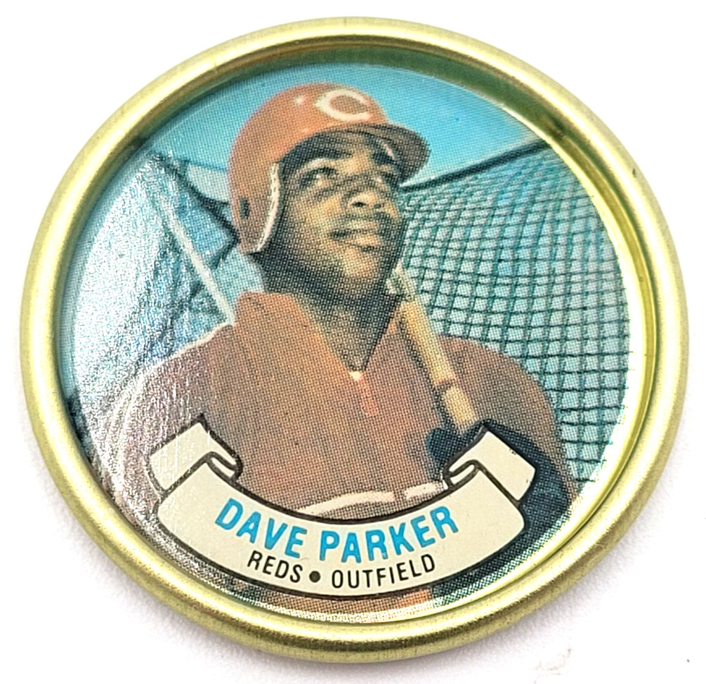 1987 Topps Coins Baseball Dave Parker Cincinnati Reds #38 MLB