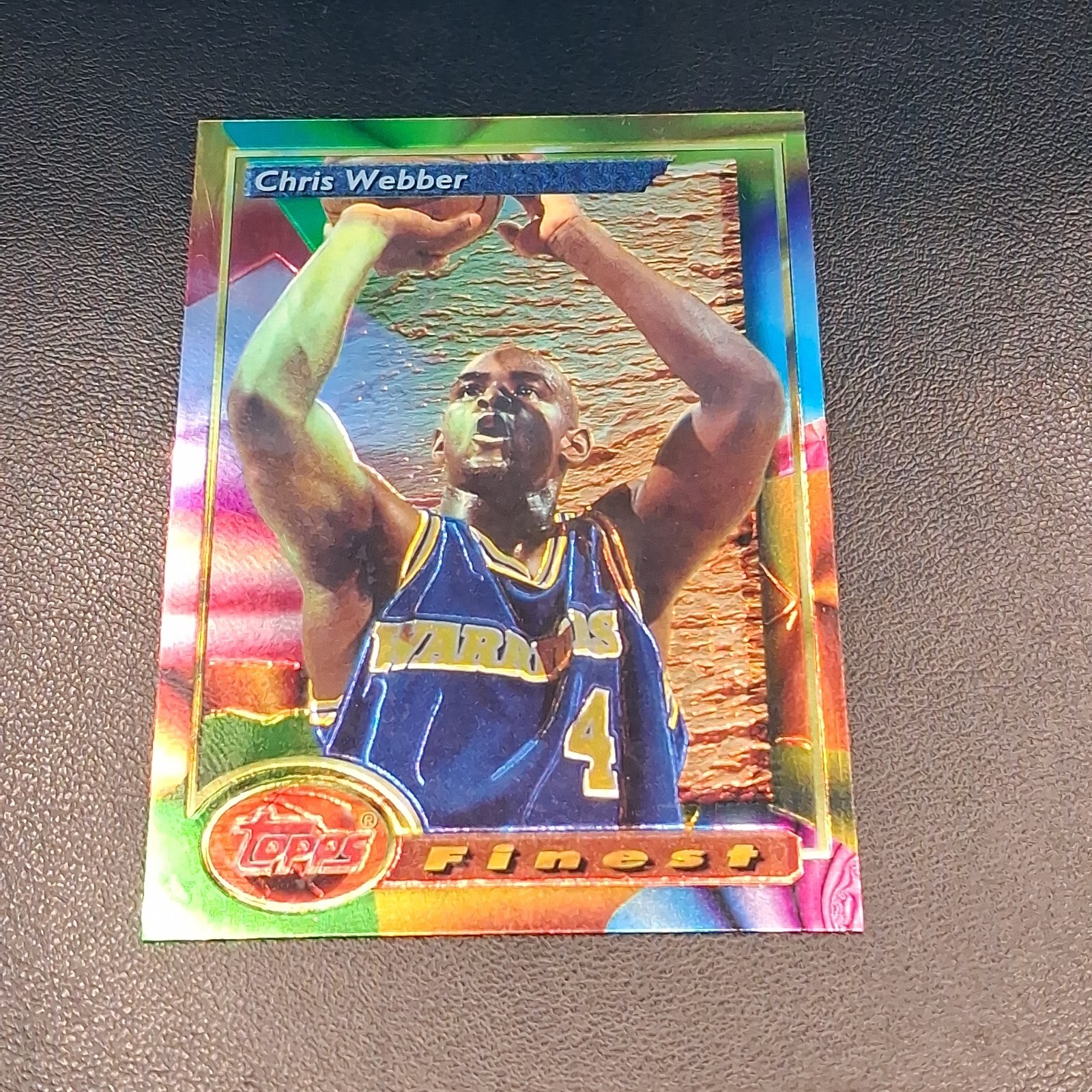 Chris Webber 1993-94 Topps Finest #212 Rookie Card