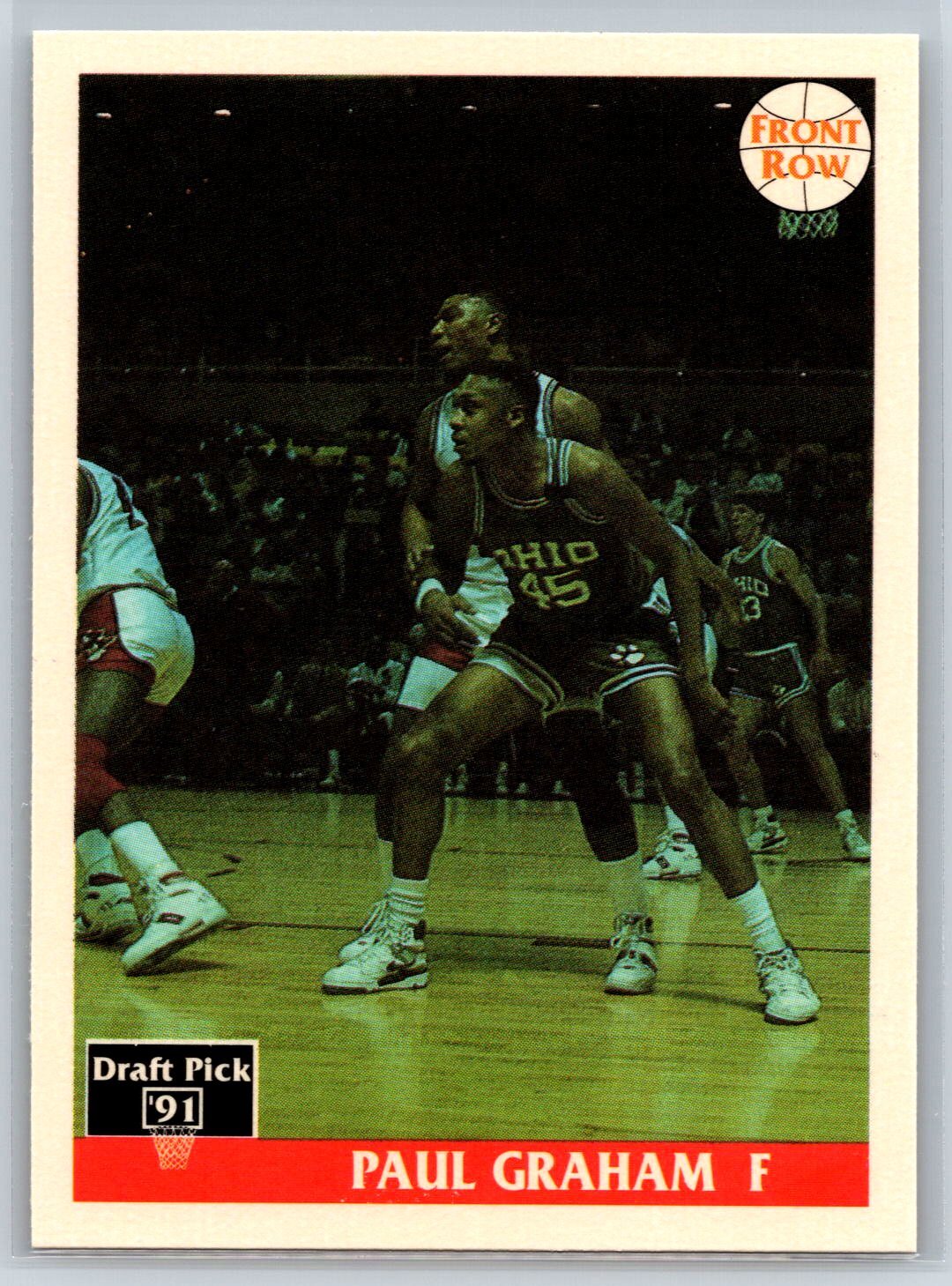 1991 Front Row Italian Paul Graham Rookie Ohio Bobcats RC #93