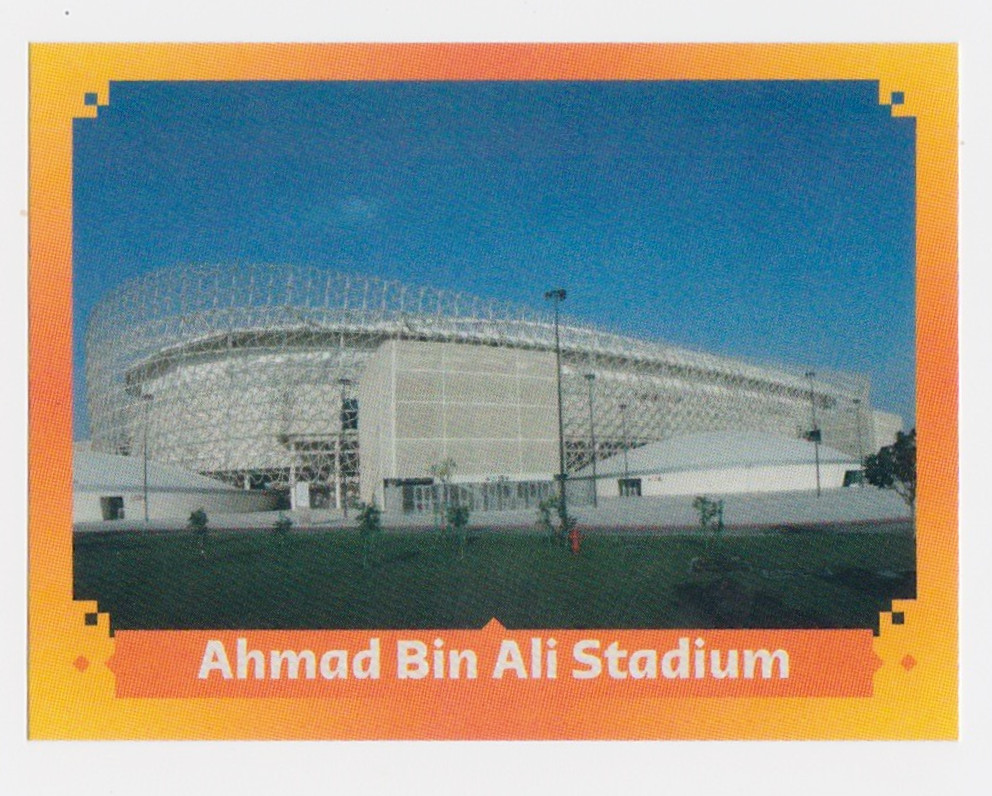 2022 World cup Chromos, stadiums Trophy mascot Panini Qatar
