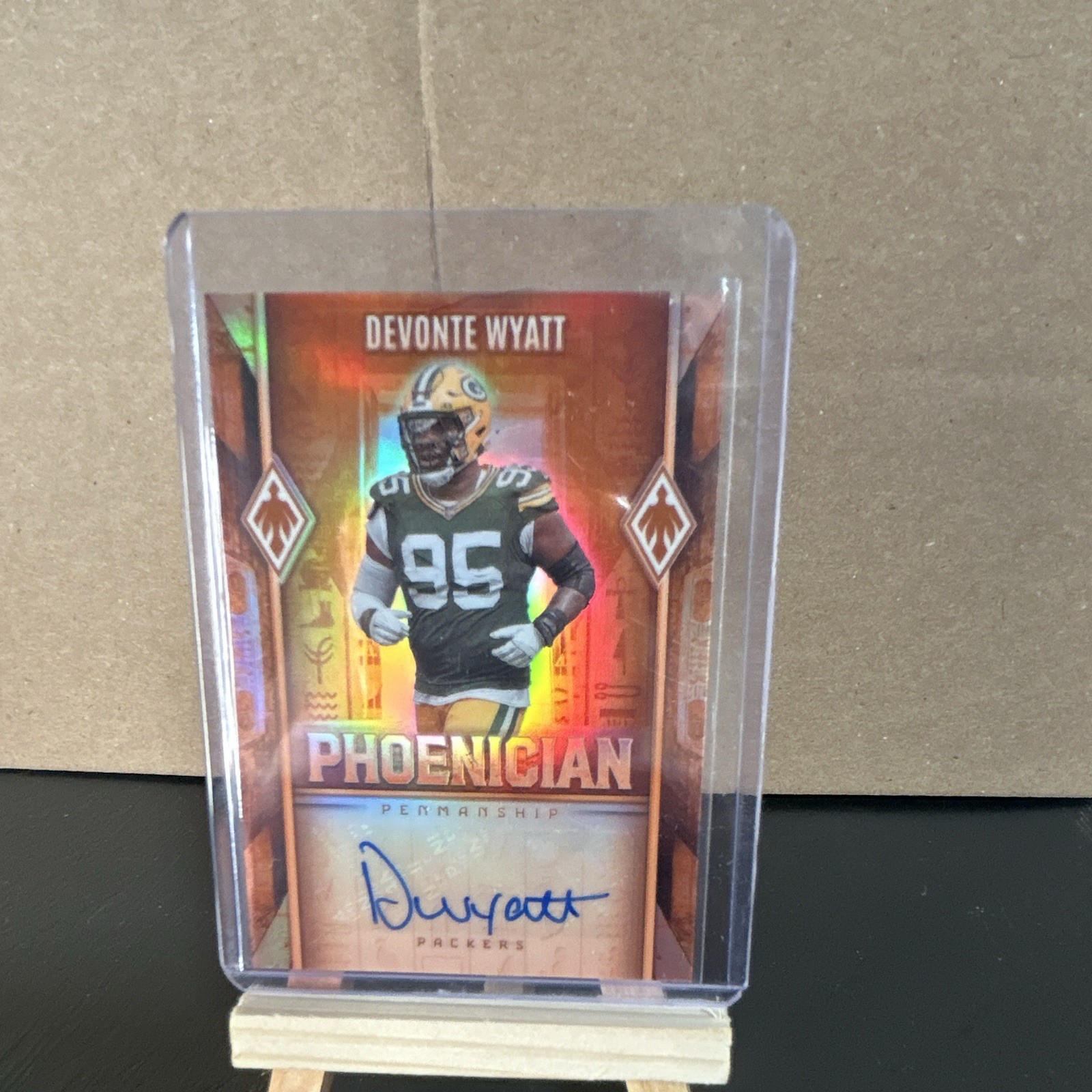 Panini 2025 Phoenix Devonte Wyatt Packers Phoenician Penmanship Auto #PHP-DWT