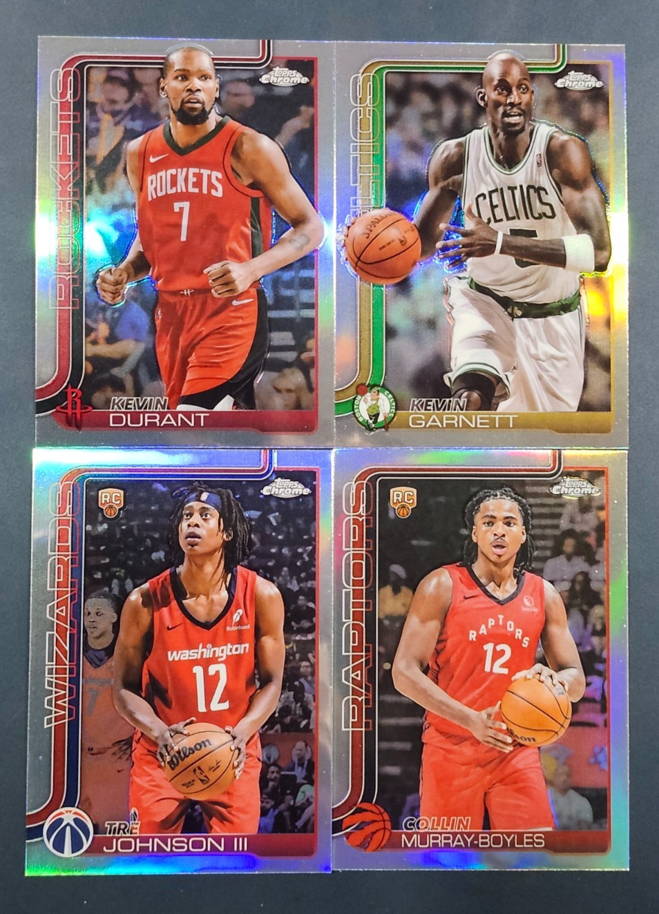 2025-26 Topps Chrome Basketball REFRACTORS You Pick – 2 Card Minimum