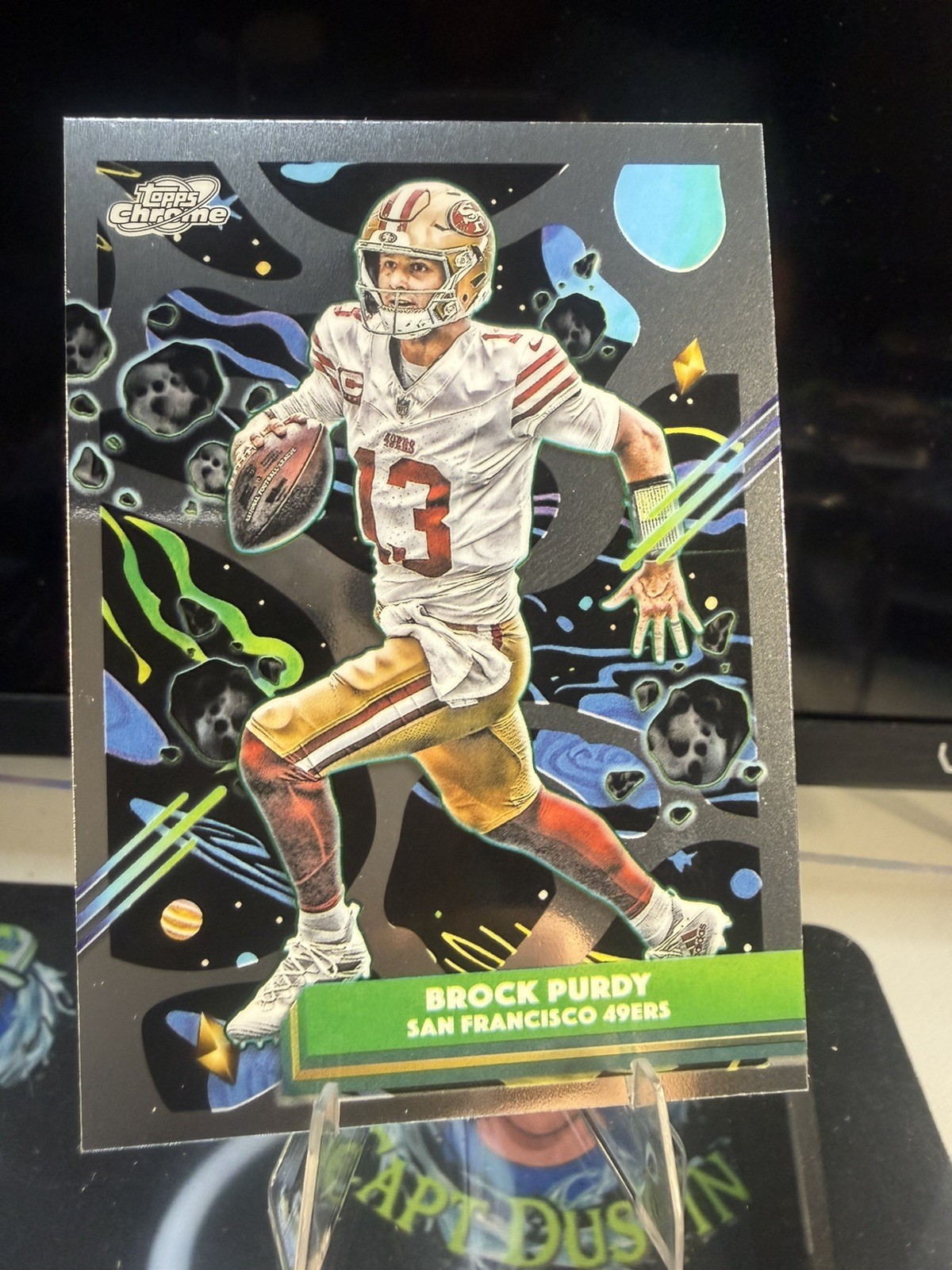 Topps Chrome Cosmic 2025 Brock Purdy San Francisco 49ers #85 Base Football Card