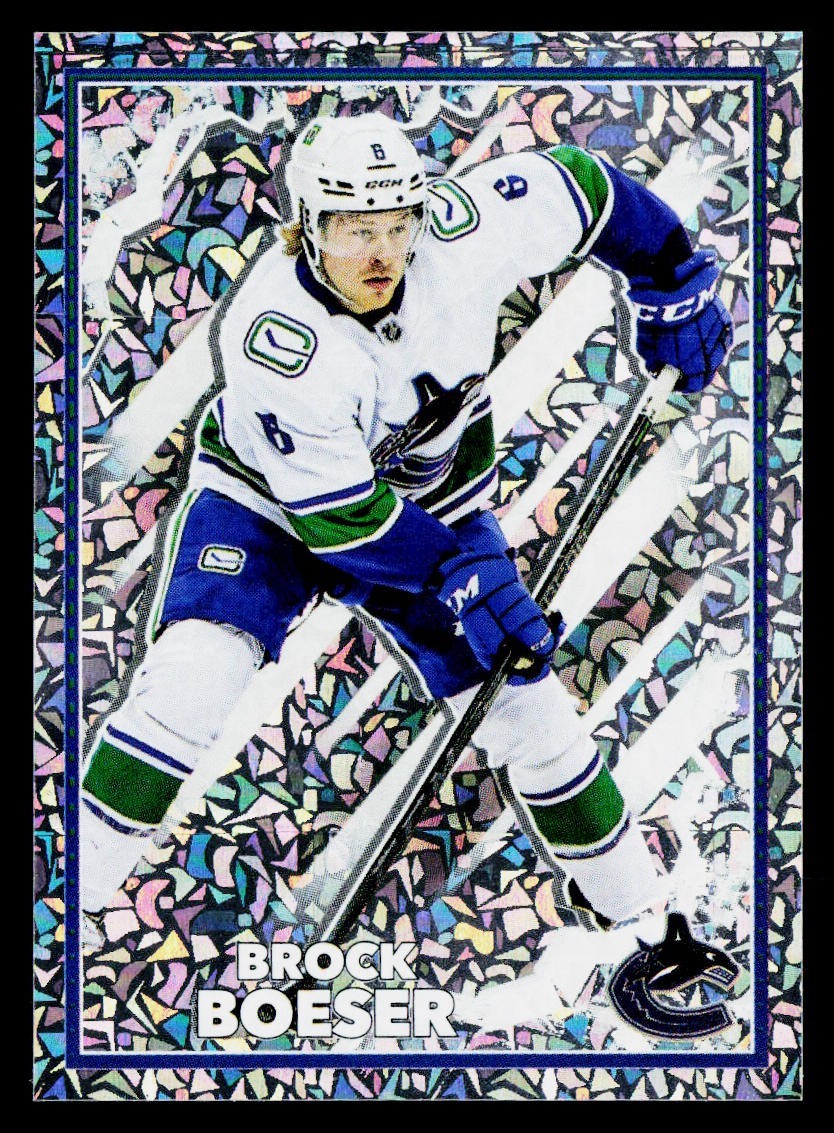 2022-23 Topps NHL Sticker Collection Foil BROCK BOESER #480
