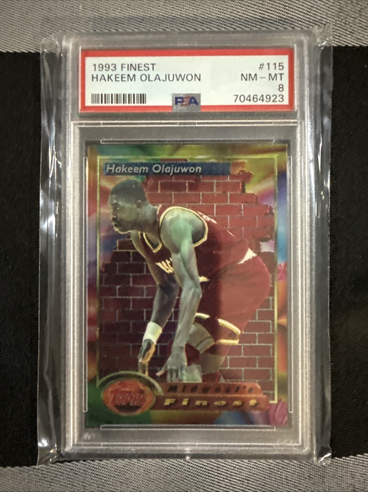 1993-94 Topps Finest – Hakeem Olajuwon #115