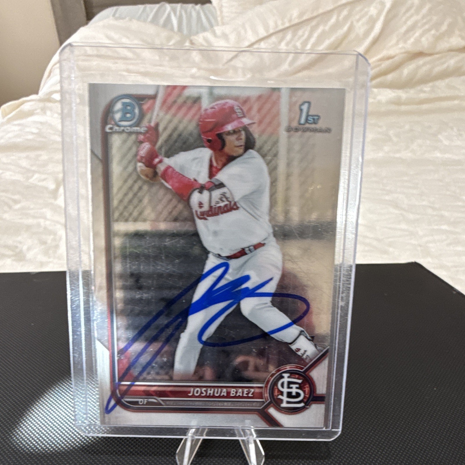 Topps 2022 Bowman 1st Bowman Chrome Autograph Joshua Baez BCP-112 Cardinals