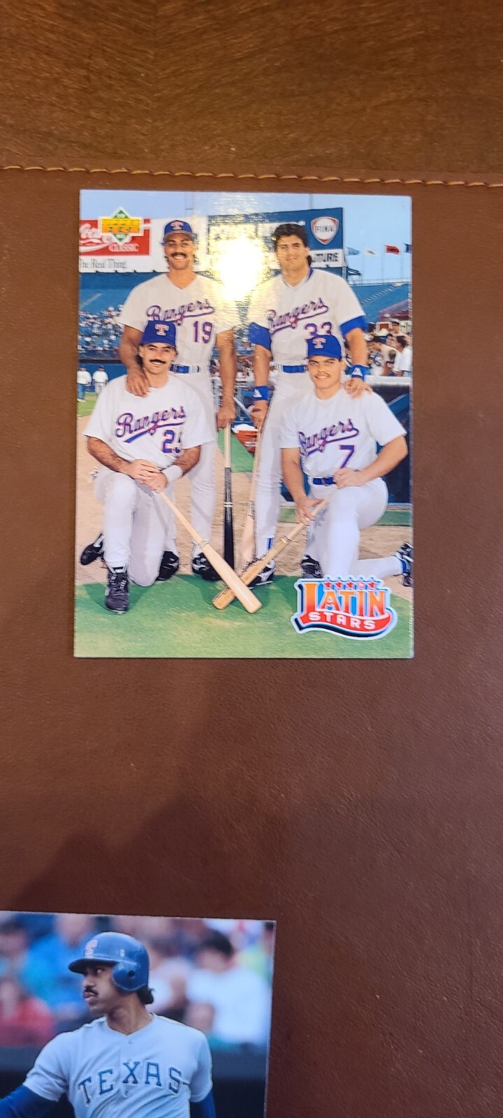1992 Upper Deck Baseball Card #52 Latin Stars Teammates Juan Gonzalez Rodriguez+
