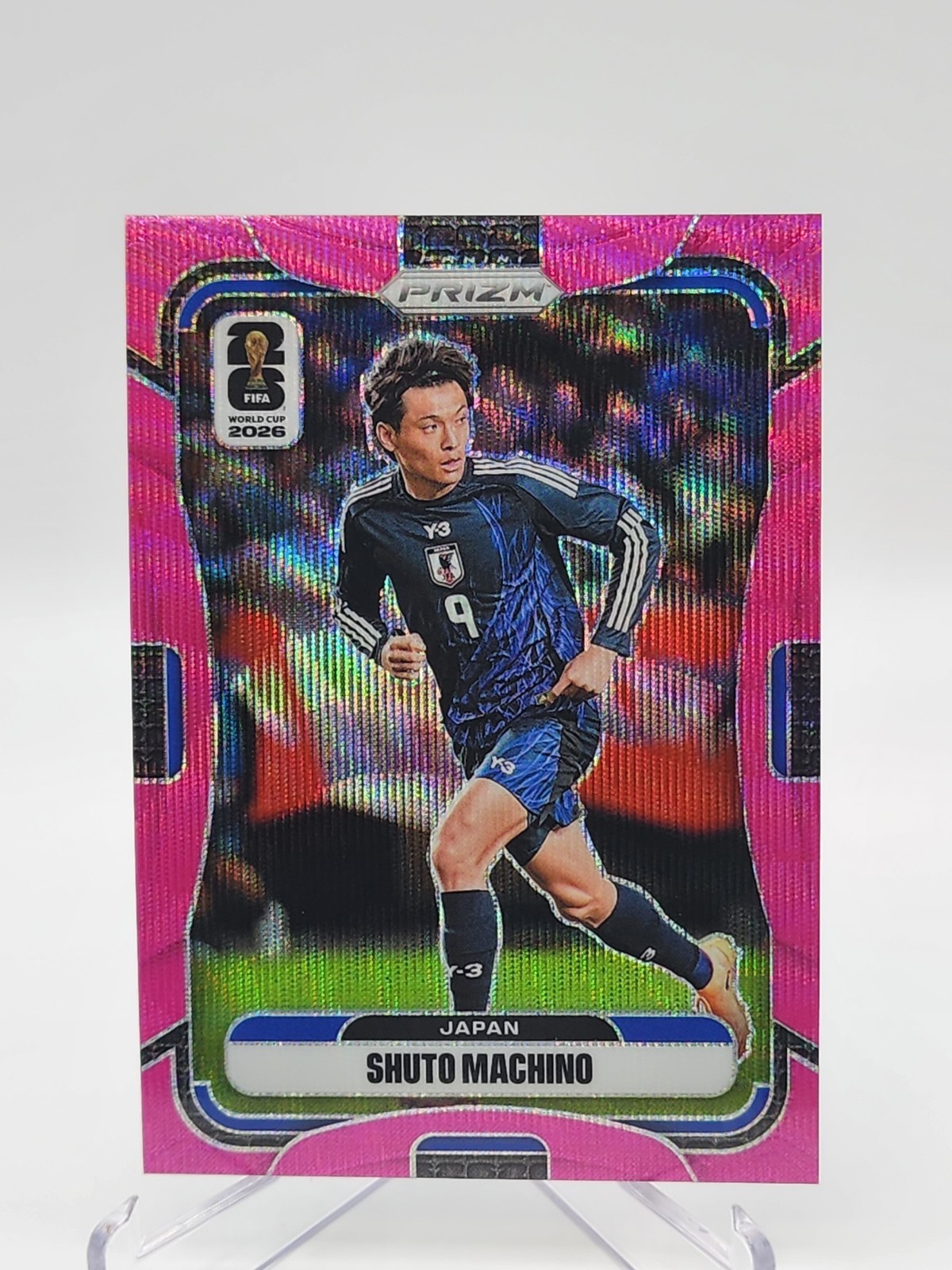 2026 Prizm FIFA World Cup Fuchsia Wave Prizm /65 Shuto Machino , Japan