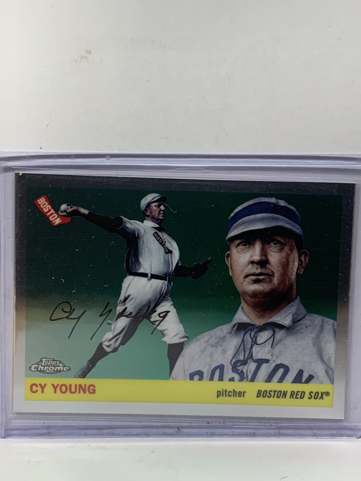 2025 Topps Chrome Platinum Baseball Cy Young #251 Boston Red Sox