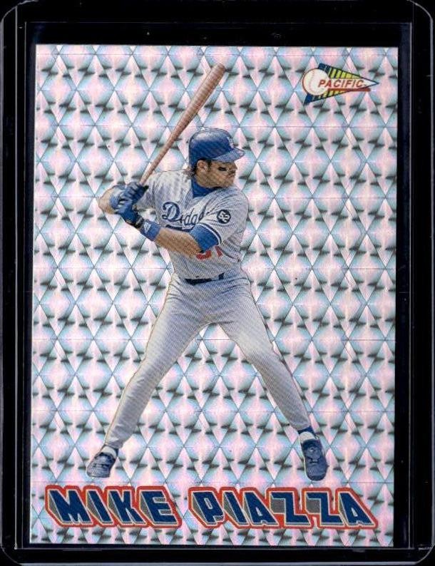 1993 Pacific Spanish #34 Mike Piazza Jugadores Calientes