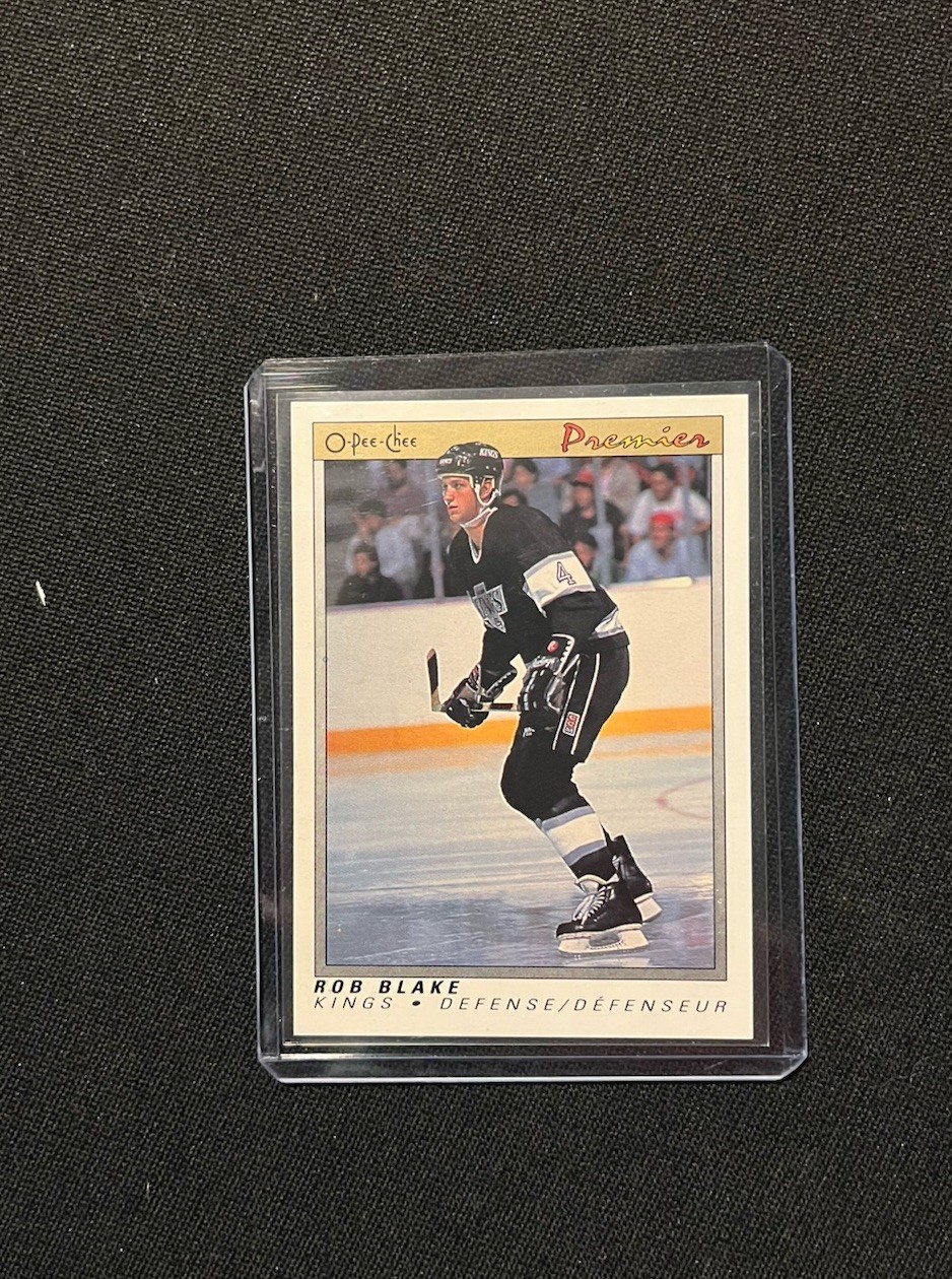 1990-91 O-Pee-Chee Premier – Rob Blake #6 (RC)