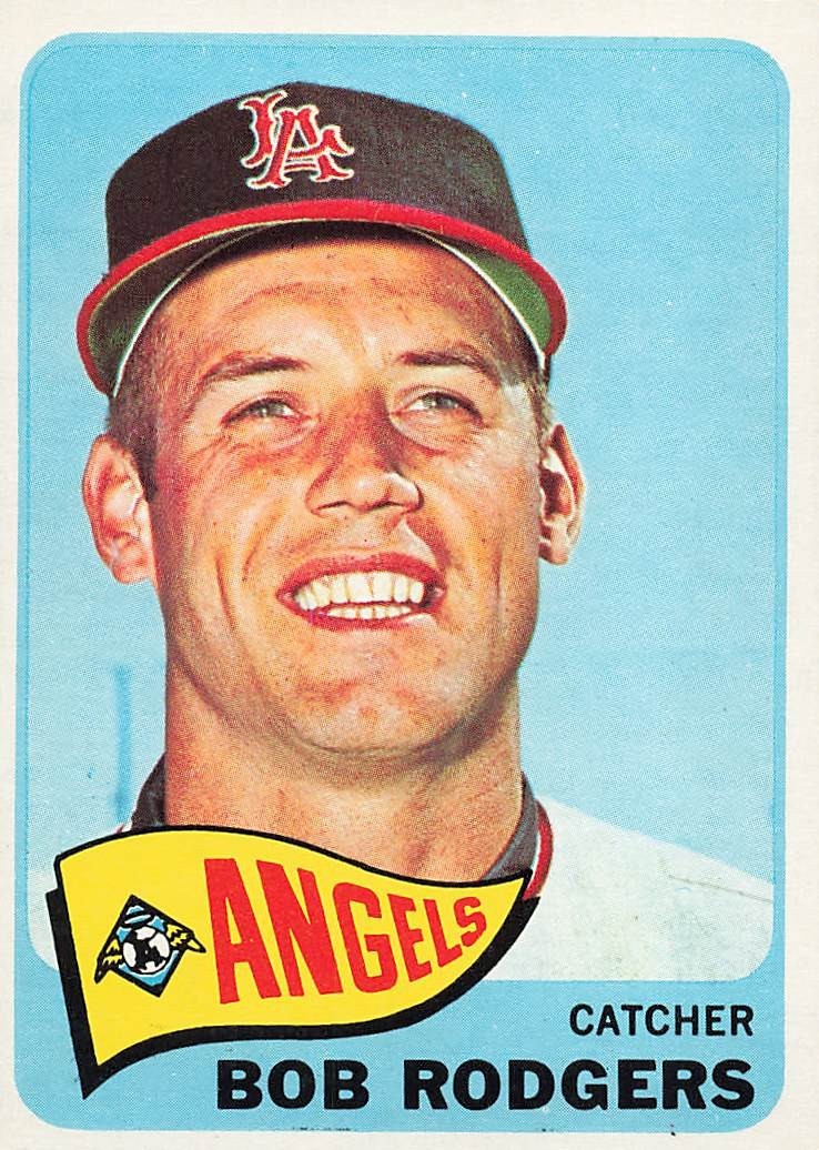 BOB RODGERS 1965 TOPPS BASEBALL #342