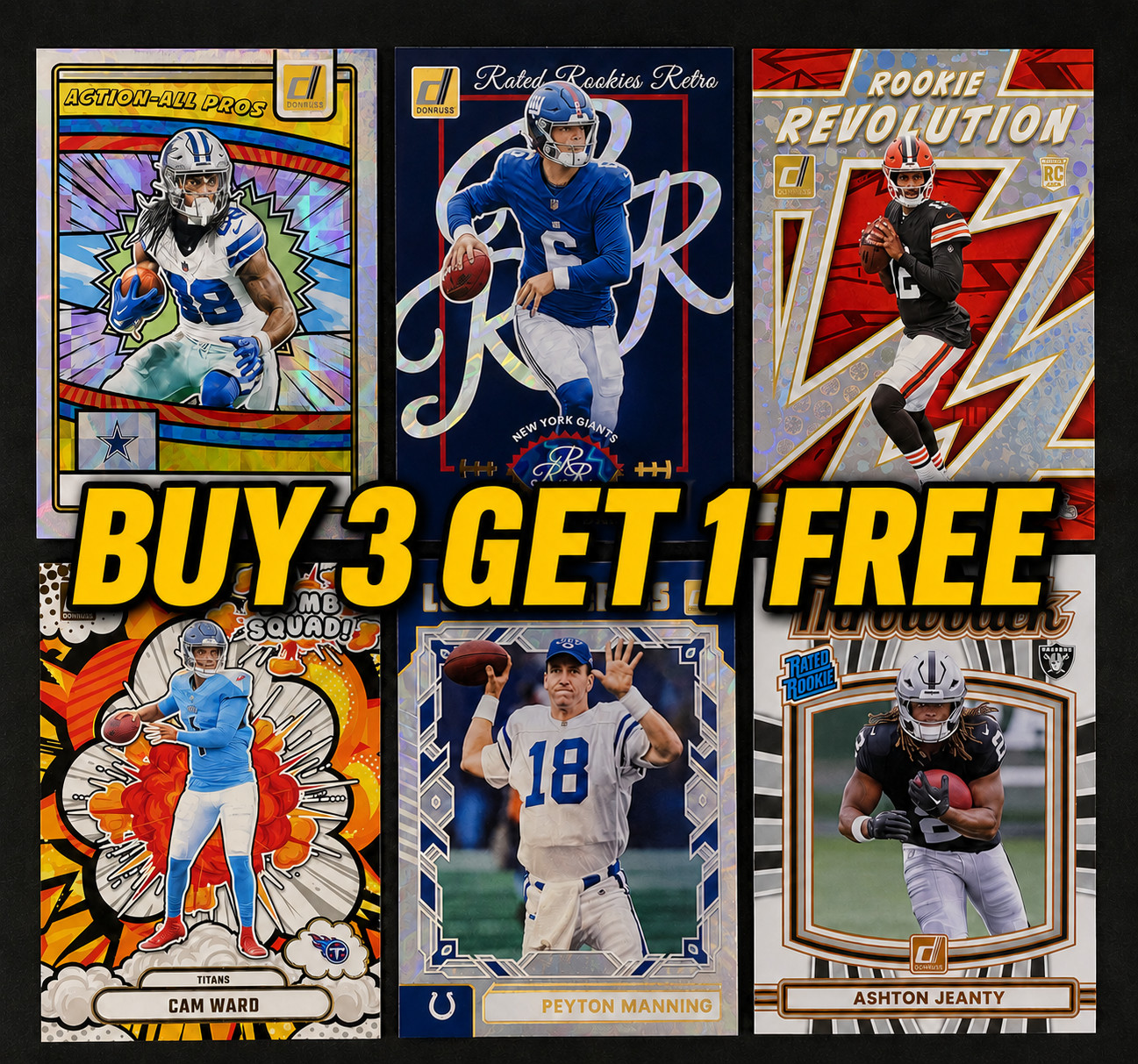 2025 Donruss Football INSERTS You Pick & Complete Your Set