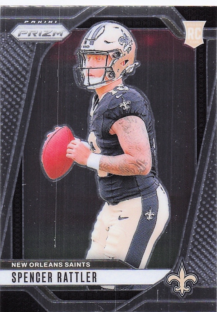 2024 Panini America, Inc. PRIZM FOOTBALL SPENCER RATTLER #388 NEW ORLEANS SAINTS