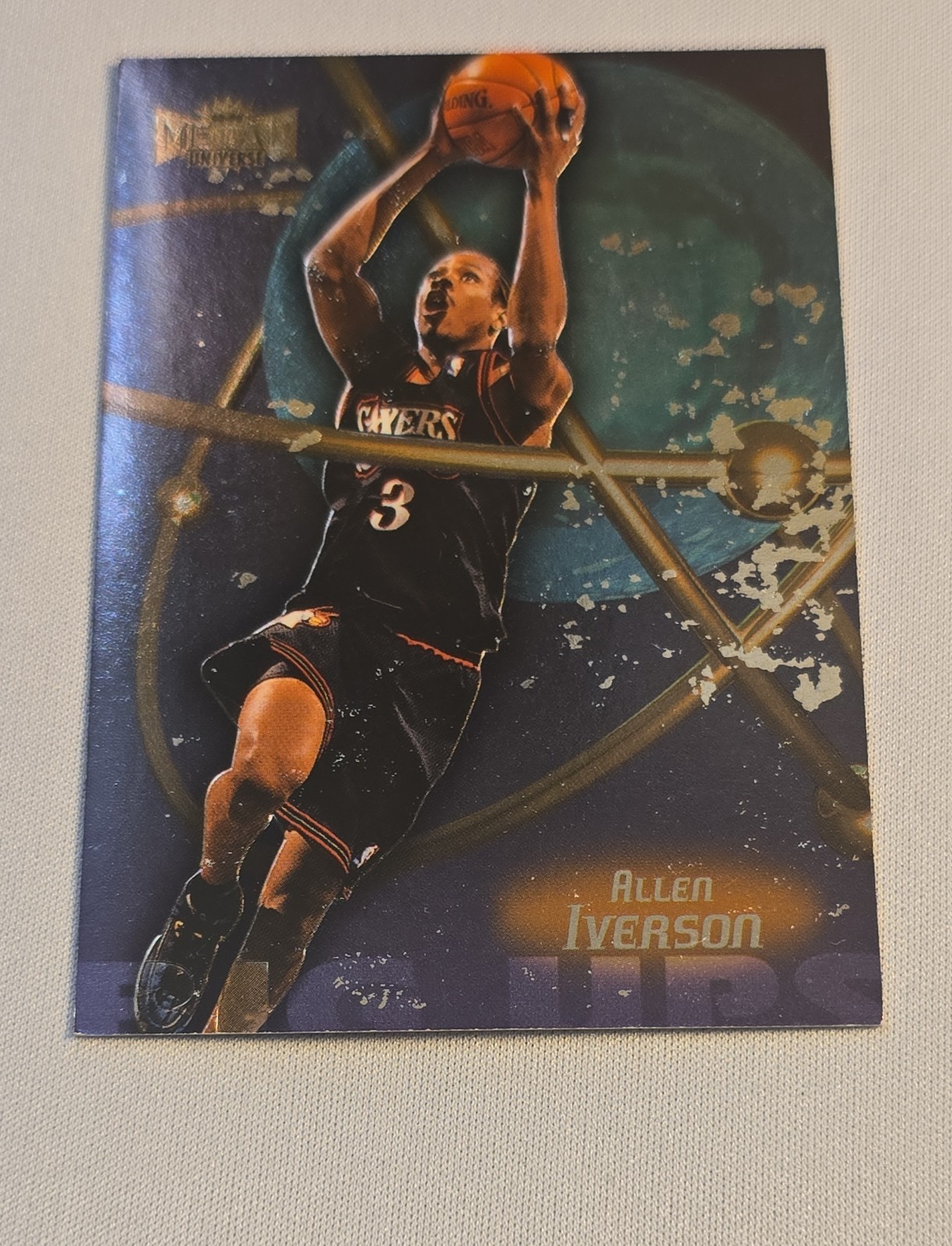1998-99 Metal Universe – Big Ups Allen Iverson #6 BU
