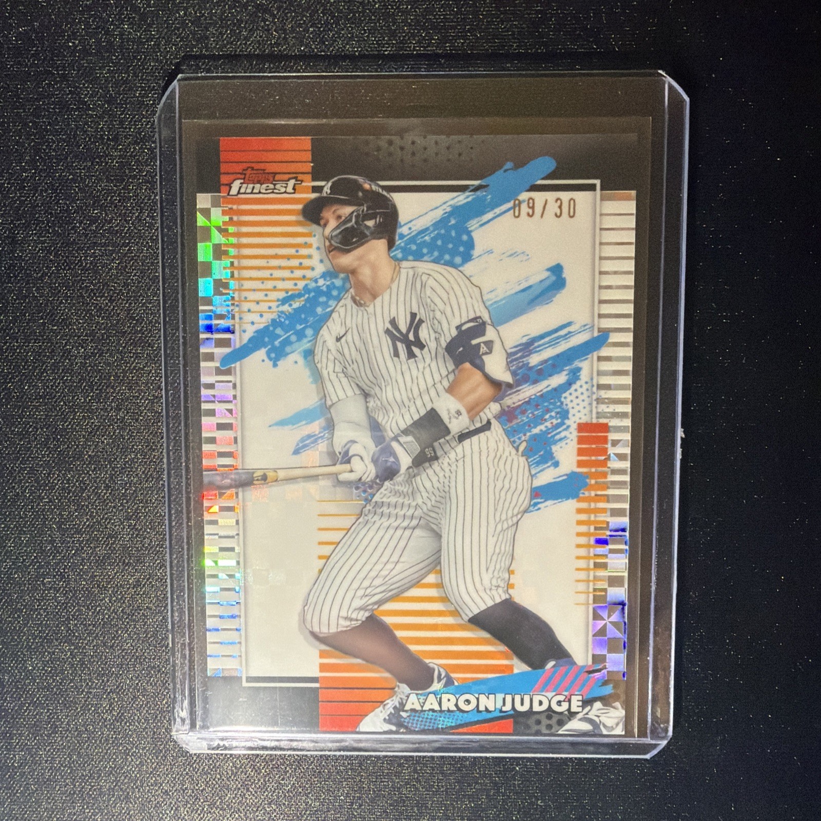 2026 Topps Finest Aaron Judge White X-fractor Yankees /30 Uncommon Color Match