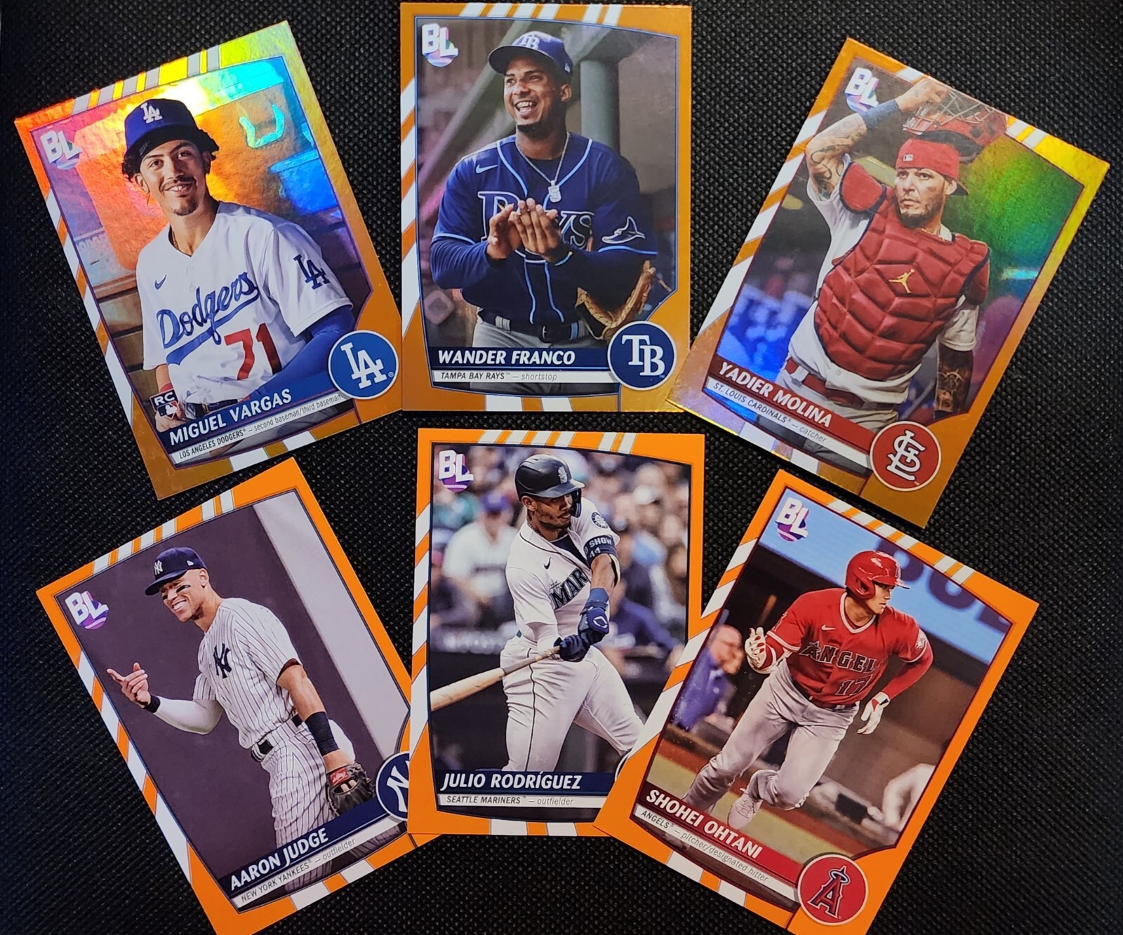 15%OFF⚾ 2023 TOPPS BIG LEAGUE · ELECTRIC ORANGE · YOU PICK SINGLES • Mix & Match