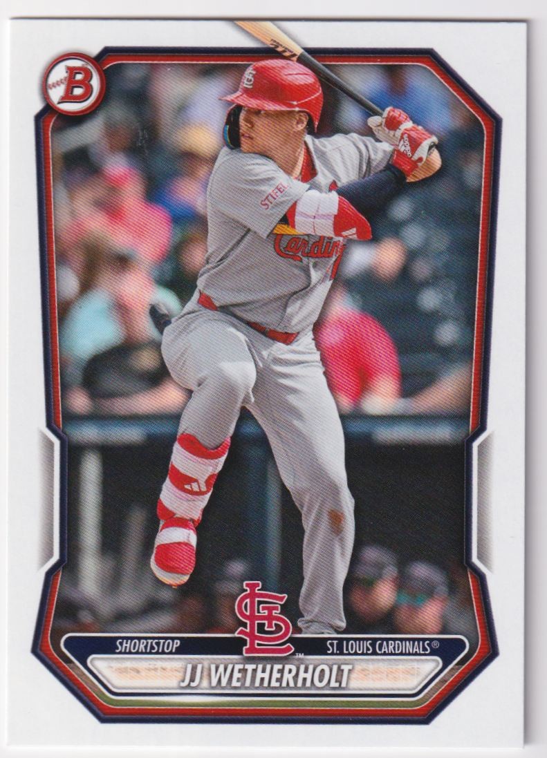2026 Bowman JJ Weatherholt St Loius Cardinals #BP-115