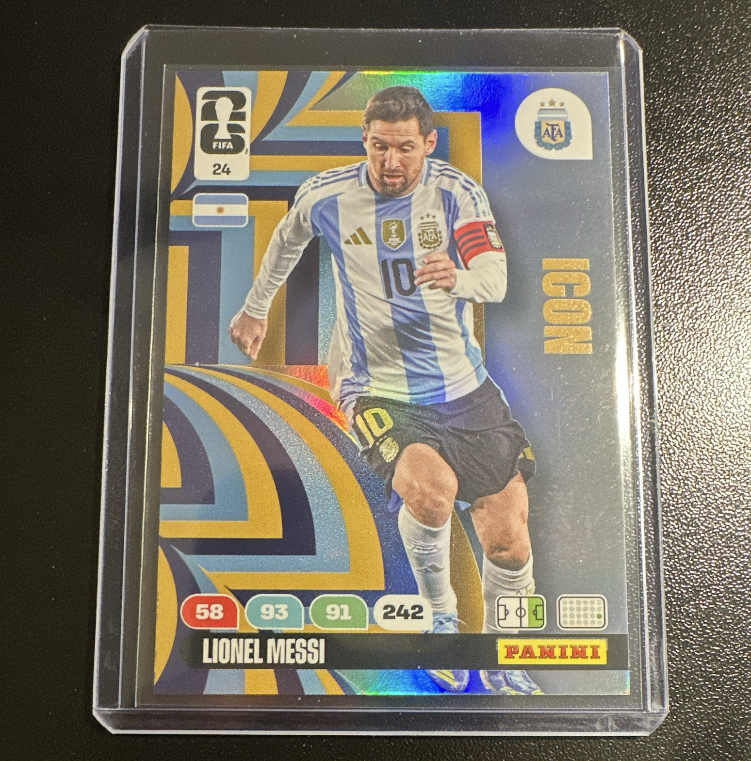Panini Adrenalyn XL FIFA World Cup 2026 Lionel Messi ICON #24 Argentina