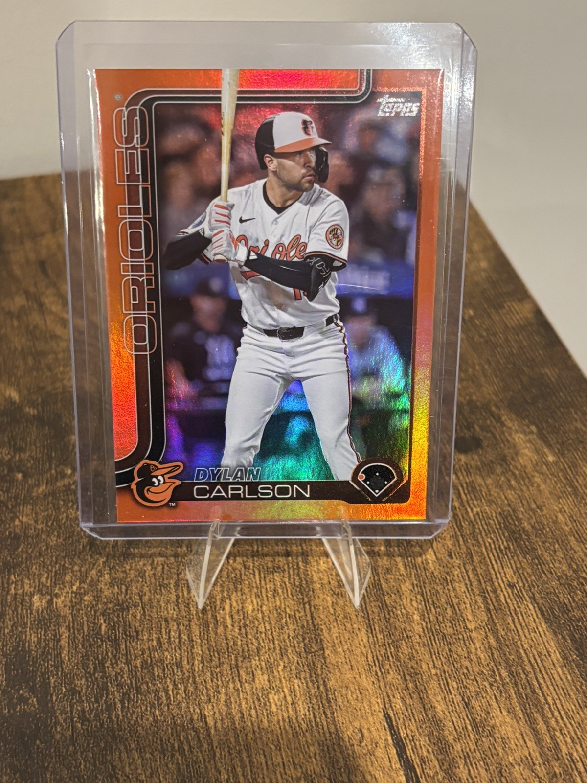 2025 Topps Update – Dylan Carlson #US181 Orange Holofoil /25