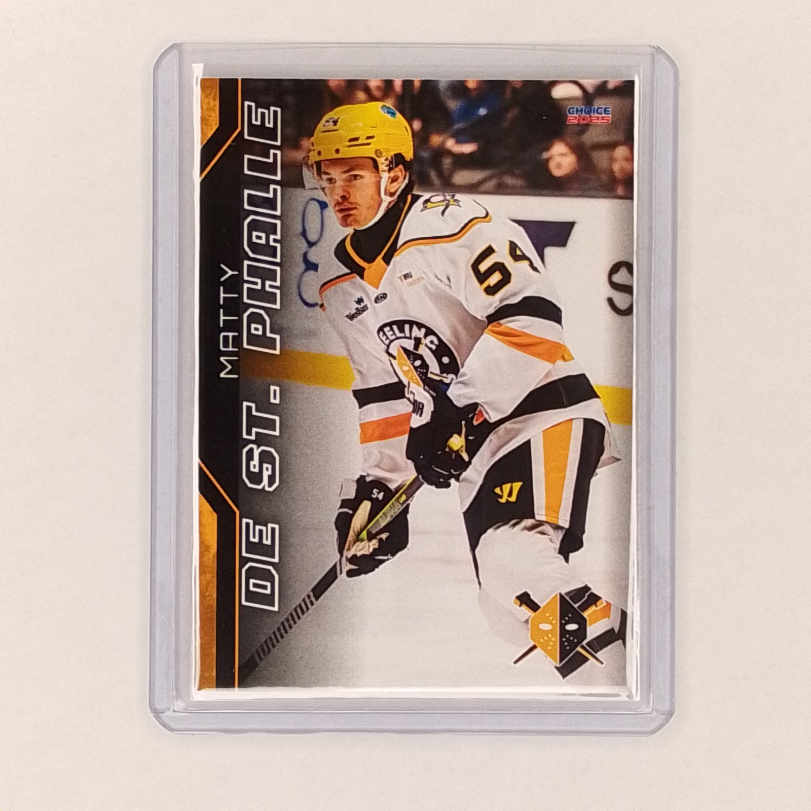 2024-25 Choice Wheeling Nailers – Matty De St. Phalle #08 (RC)