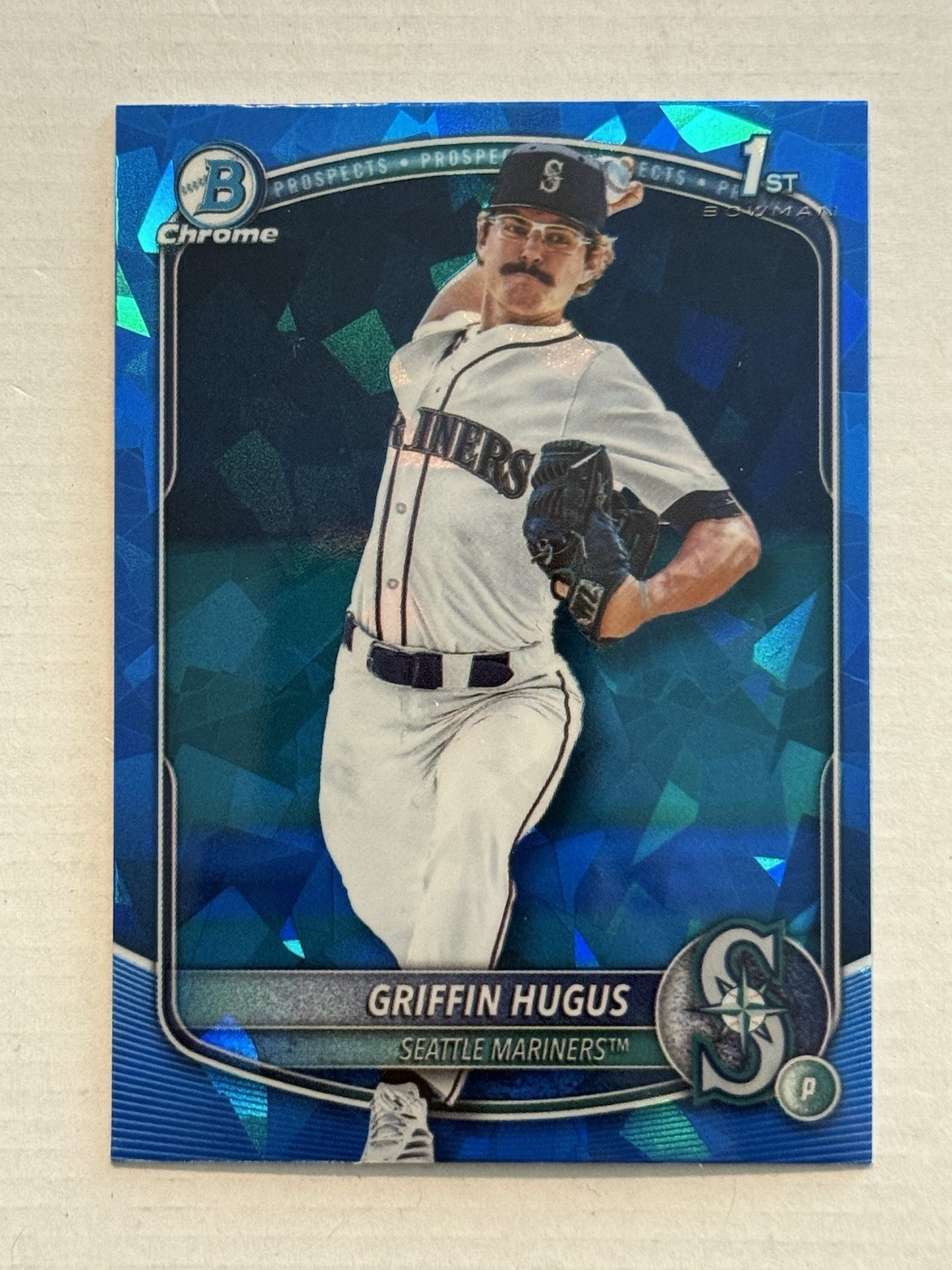 2025 Bowman Draft Sapphire Edition #BDC-101 Griffin Hugus