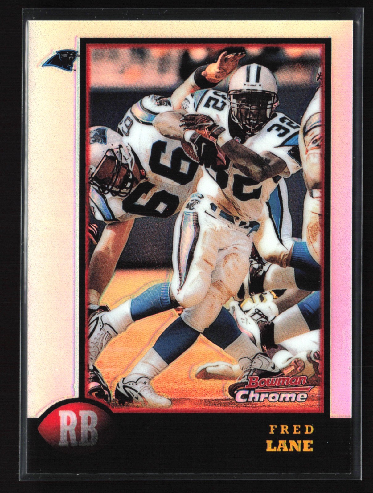 1998 Bowman Chrome Refractor Fred Lane #76