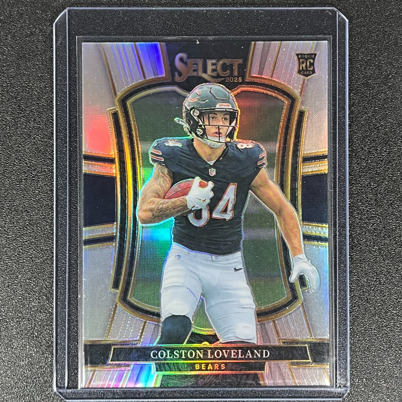 2025 Panini Select – Premier Level Colston Loveland #172 Silver Prizm (RC)