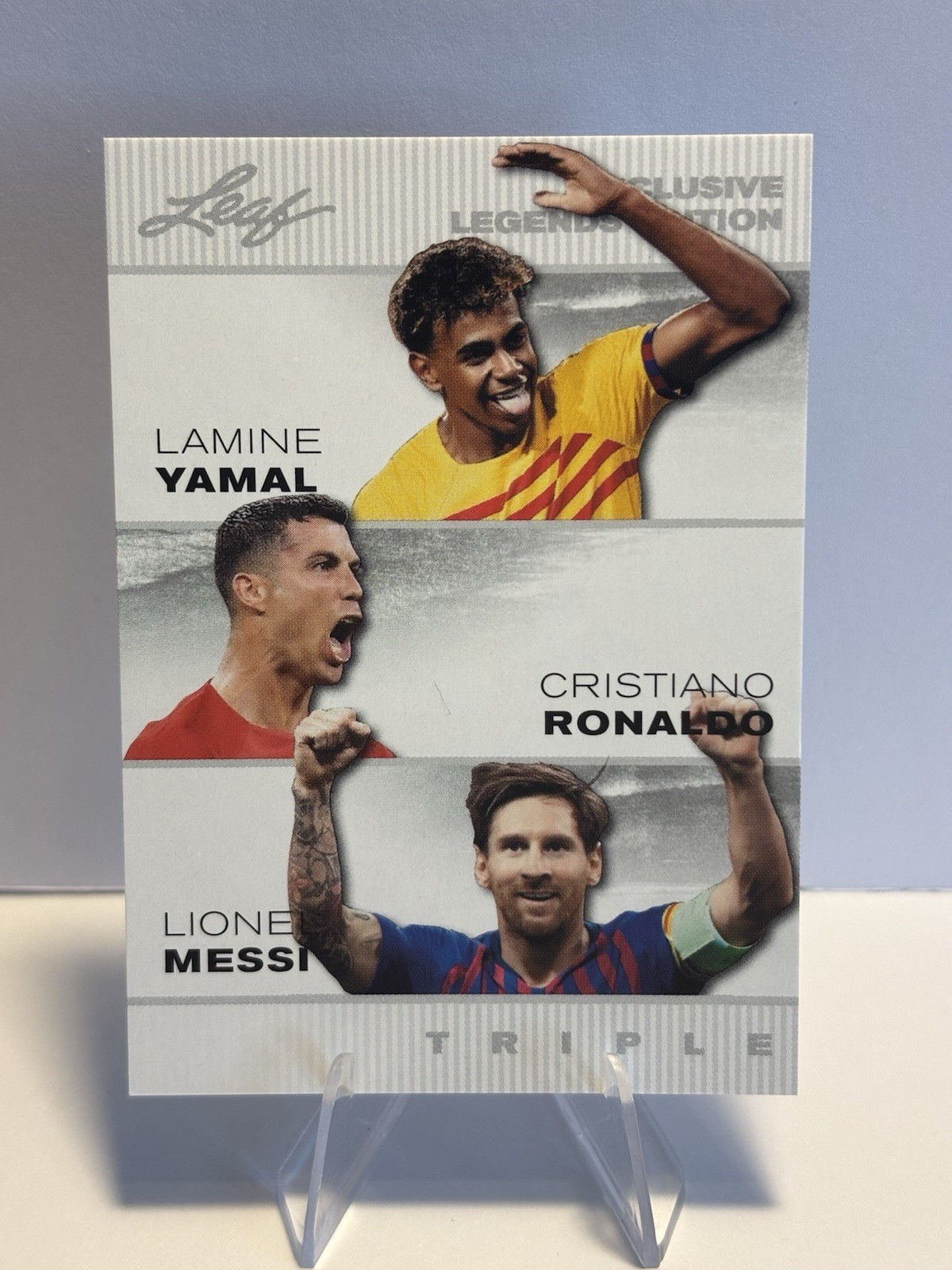 Lionel Messi “Special Release” 2025 Triple Edition #ELE-13 Soccer Card