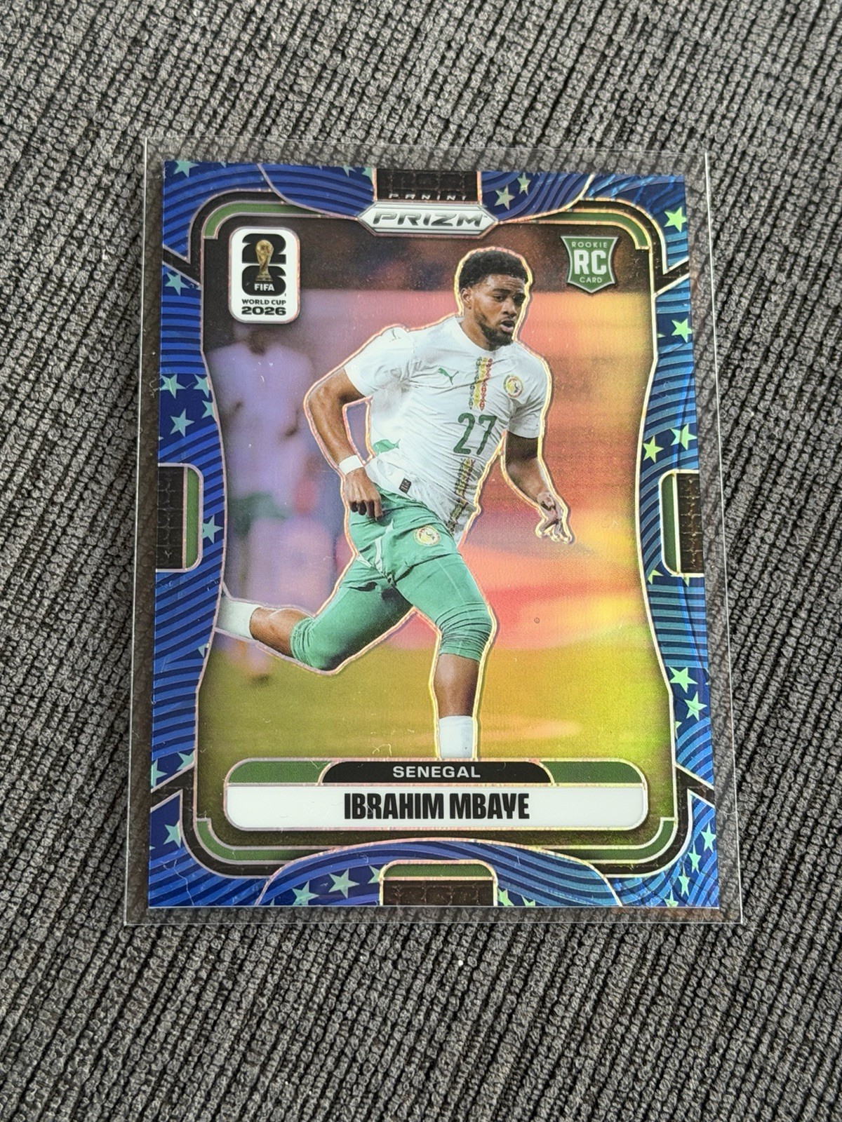 2026 Panini Prizm FIFA World Cup #405 Ibrahim Mbaye Old Glory /94 Senegal