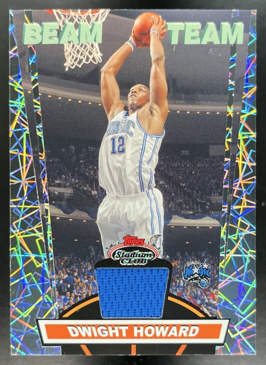 Dwight Howard Jersey 2007-08 Topps Stadium Club Beam Team Relics #BTR-DH