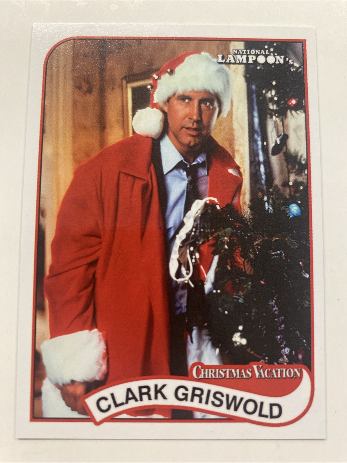 B125 1989 Clark Griswold Chevy Chase Christmas Vacation Custom Card