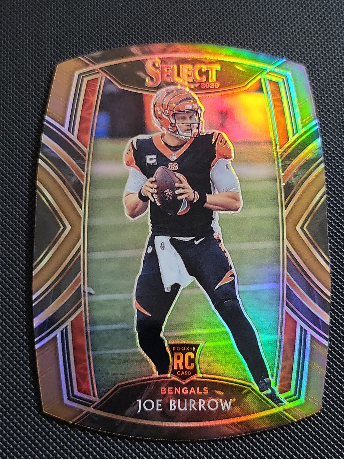 2020 Select JOE BURROW 272/355 ROOKIE COPPER PRIZM RARE Die Cut Club Level RC