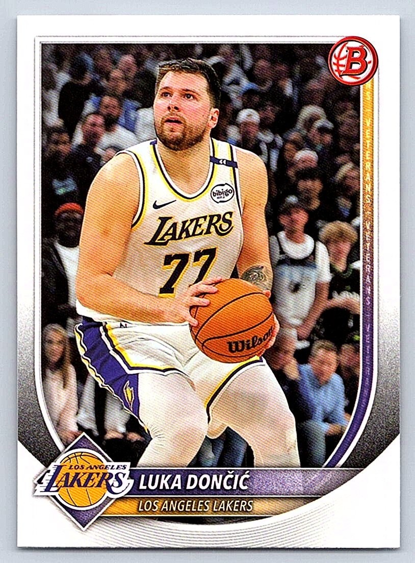 LUKA DONCIC LAKERS 2025-26 BOWMAN #123