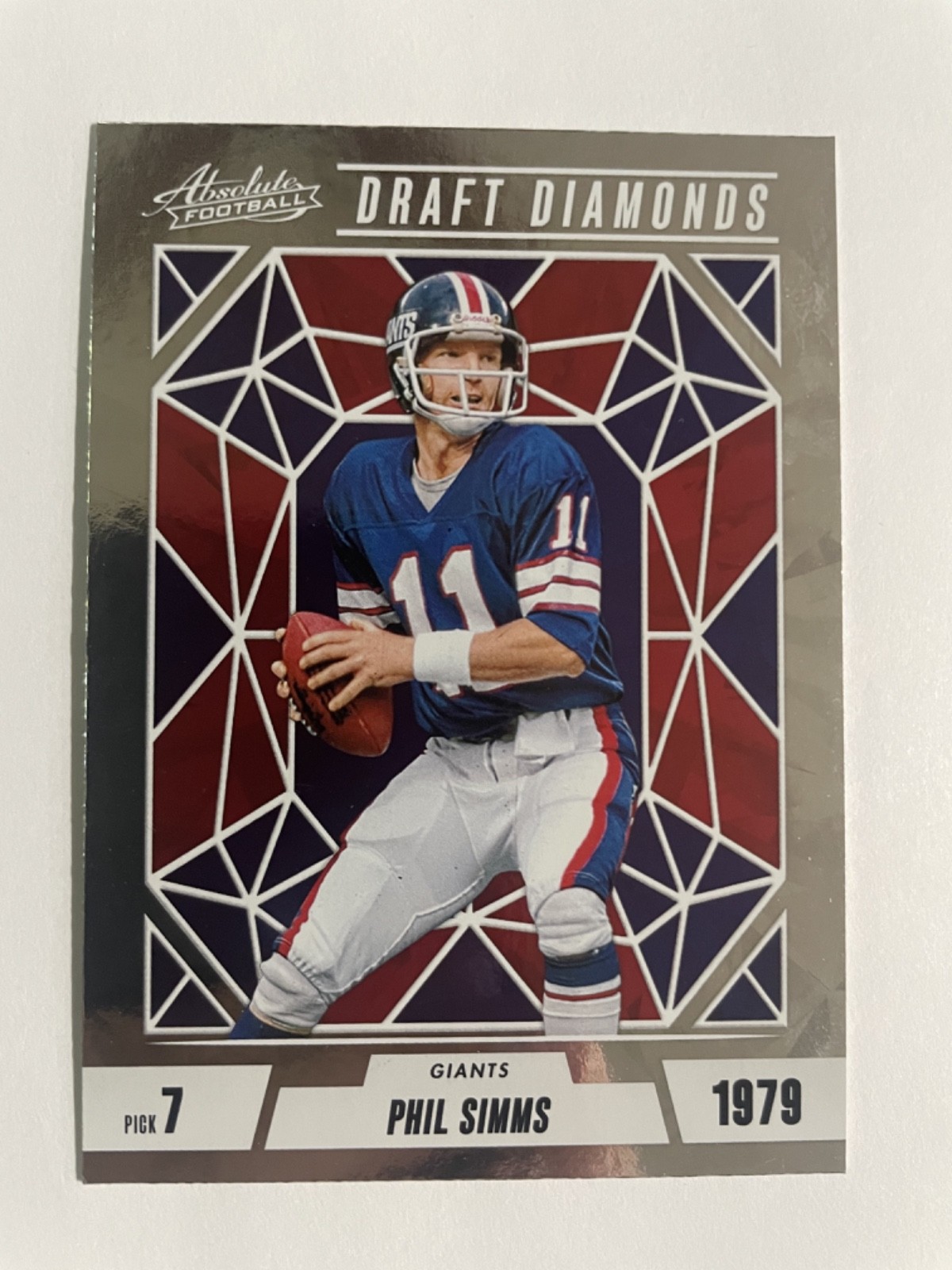 2024 Panini Absolute – Draft Diamonds Phil Simms #DD-PSS