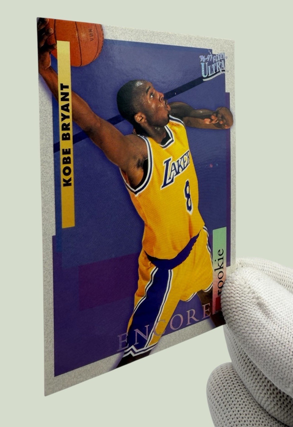 1996-97 Fleer Ultra Encore Rookies Kobe Bryant RC #266 Lakers HOF NBA Card