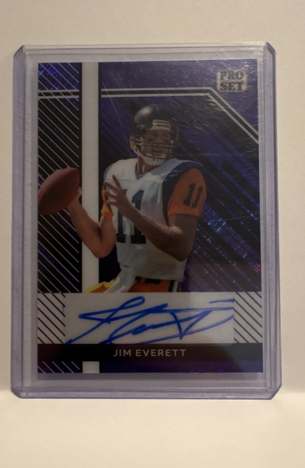 2024 Leaf Metal Collective – Pro Set Jim Everett #PSB-153 Purple Shimmer /8