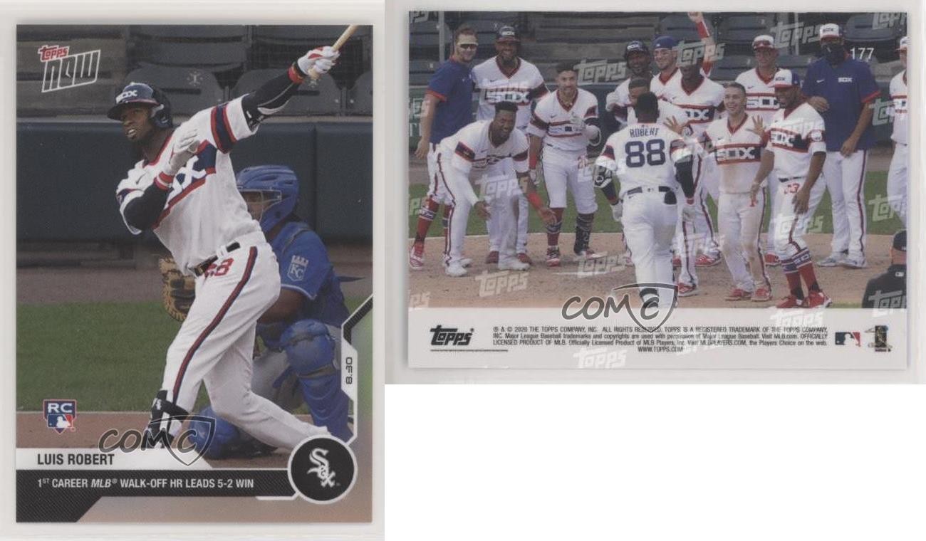 2020 Topps Now /6100 Luis Robert #177 Rookie RC 1s8