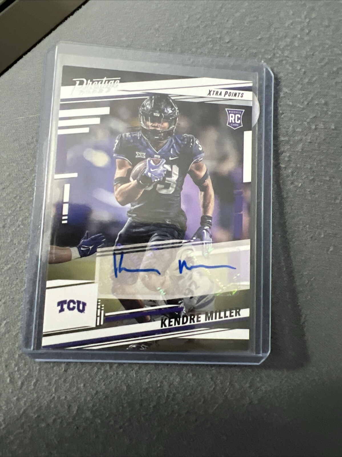 2023 Prestige ROOKIE SP KENDRE MILLER AUTO RC TCU STAR New Orleans SAINTS
