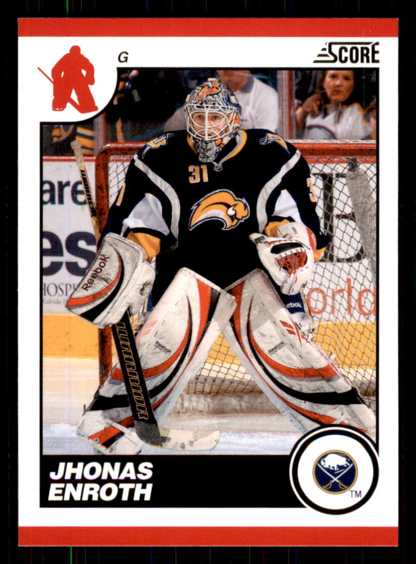 2010-11 Score #95 Jhonas Enroth Buffalo Sabres