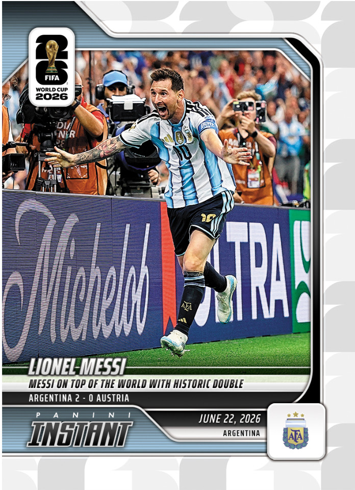 2026 Panini Instant FIFA World Cup #89 Lionel Messi Argentina PRESALE