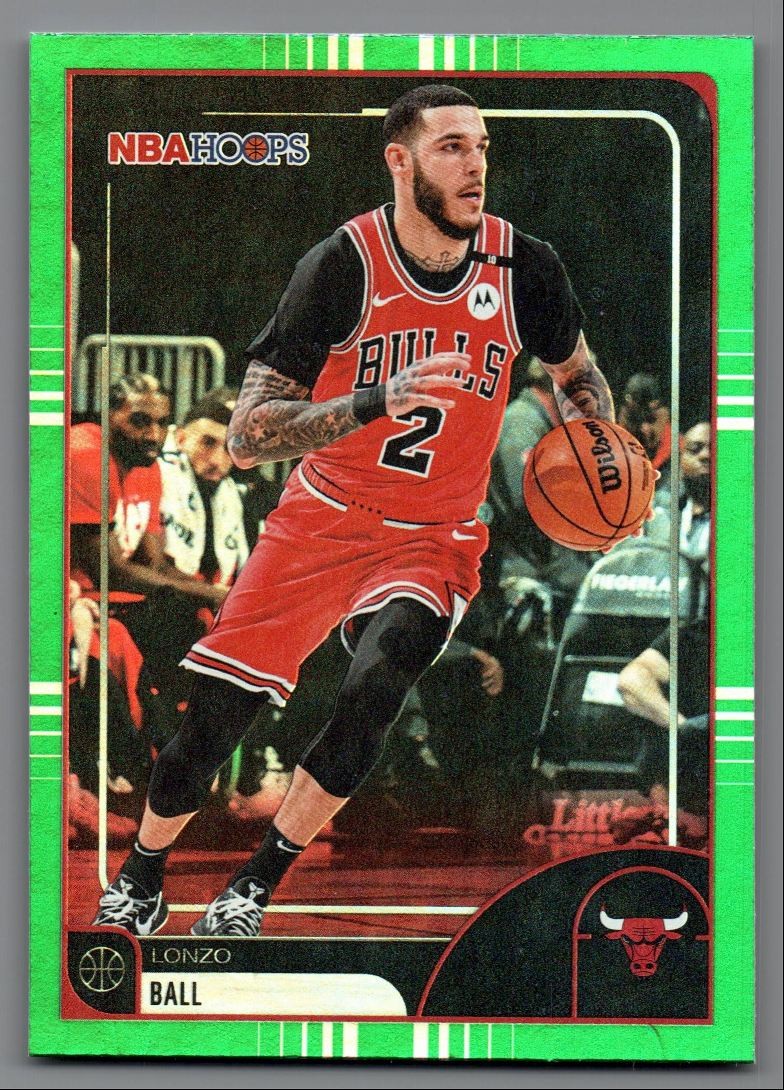 2025-26 Topps NBA Hoops Green Lonzo Ball Chicago Bulls #98