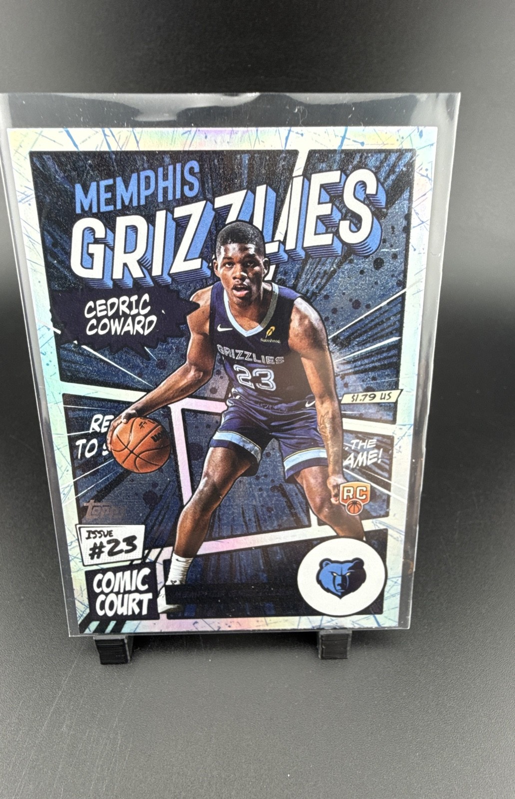 2025-26 Topps – Comic Court Cedric Coward #CC-20 (RC)