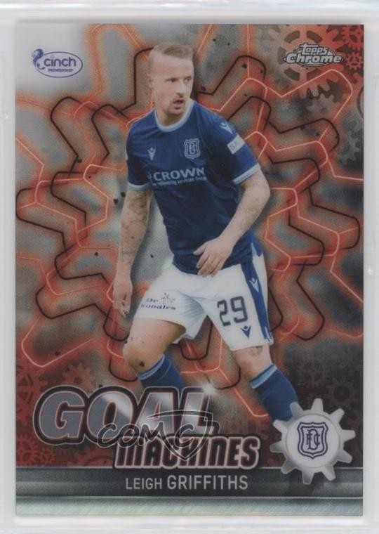 2021 Topps Chrome SPFL Scottish Premier League Goal Machines Leigh Griffiths 1u6
