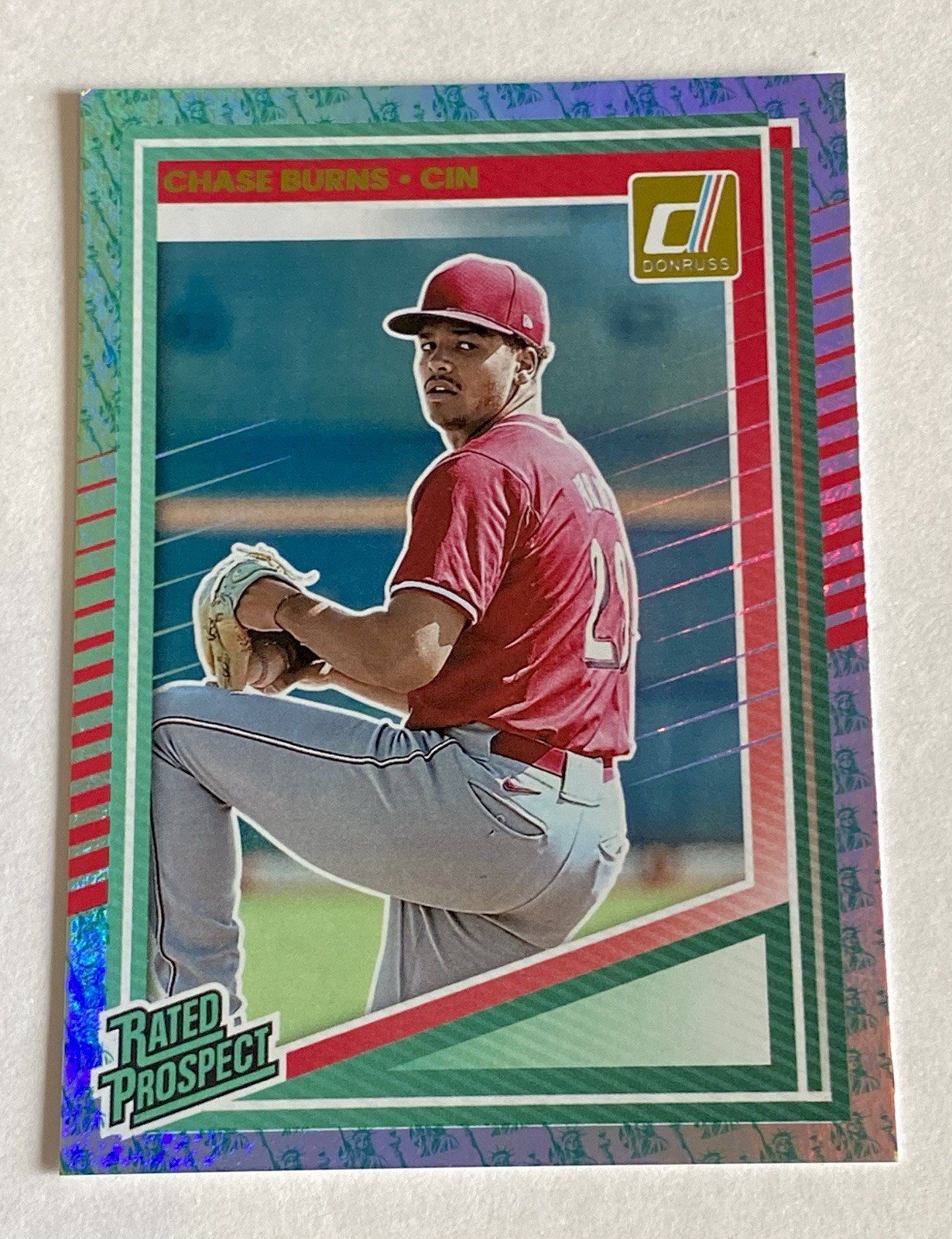 2025 Panini Donruss – Rated Prospects Chase Burns #146 Liberty (RC)