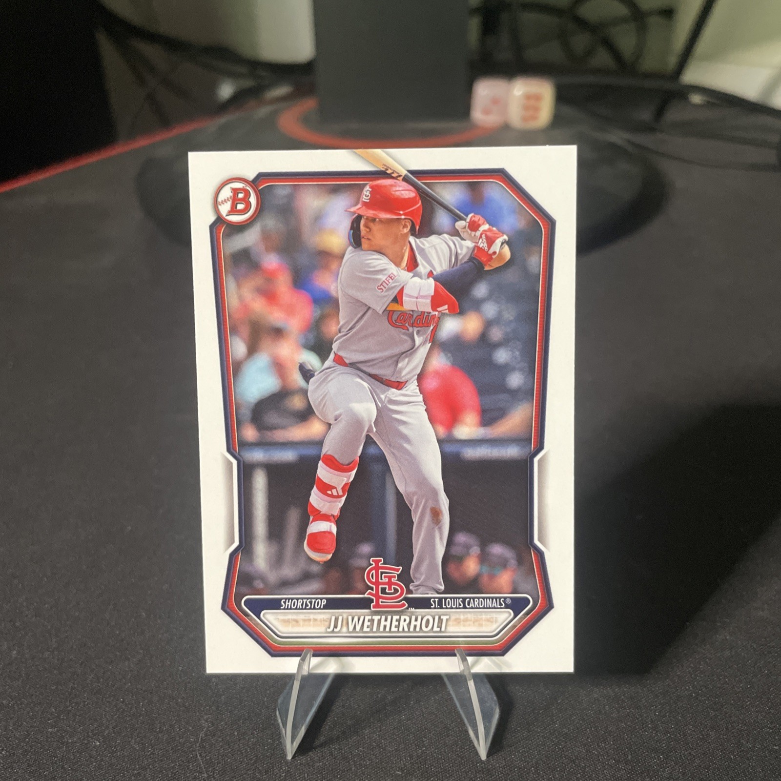 JJ Weatherholt Bowman 2026 Rookie Base Cardinals #BP-115 NM-MT